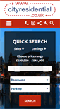 Mobile Screenshot of cityresidential.co.uk